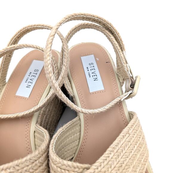 Steven New York Ramey Espadrille Platform Wedge Sandal Women's Size US9.5M EU40 - Picture 3 of 12